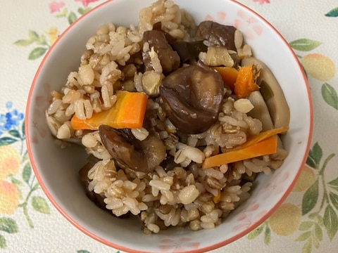 市販の甘栗を使って簡単♪栗の炊き込みご飯
